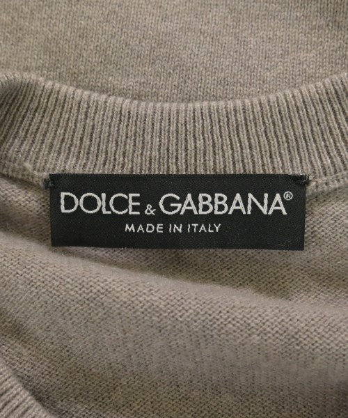 DOLCE&GABBANA（ドルチェアンドガッバーナ）ニット・セーター グレー サイズ:48(L位) メンズ/2200725870027