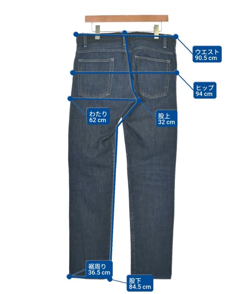 DOLCE&GABBANA（ドルチェアンドガッバーナ）デニムパンツ 紺 サイズ:48(L位) メンズ/2200725870041