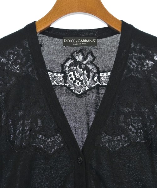 DOLCE&GABBANA（ドルチェアンドガッバーナ）カーディガン 黒 サイズ:40(M位) レディース/2200729162050