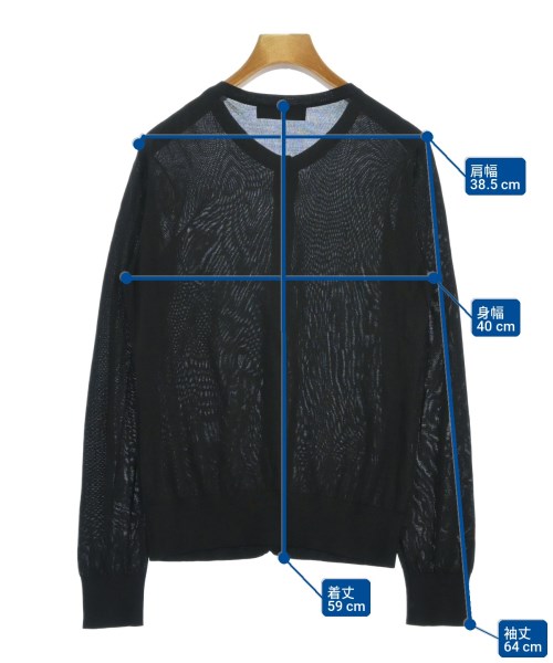 DOLCE&GABBANA（ドルチェアンドガッバーナ）カーディガン 黒 サイズ:42(L位) レディース/2200729162074