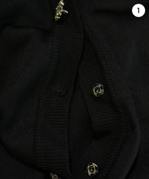 DOLCE&GABBANA（ドルチェアンドガッバーナ）カーディガン 黒 サイズ:42(L位) レディース/2200729162074