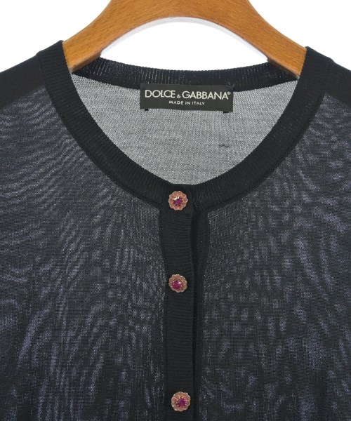 DOLCE&GABBANA（ドルチェアンドガッバーナ）カーディガン 黒 サイズ:42(M位) レディース/2200729162081
