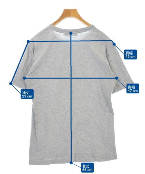 DOLCE&GABBANA（ドルチェアンドガッバーナ）Tシャツ・カットソー グレー サイズ:44(S位) メンズ/2200719842016