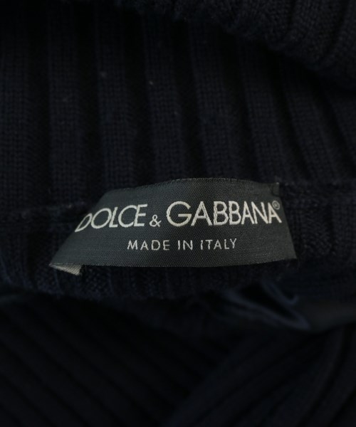 DOLCE&GABBANA（ドルチェアンドガッバーナ）ニット・セーター 紺 サイズ:50(XL位) メンズ/2200719516085