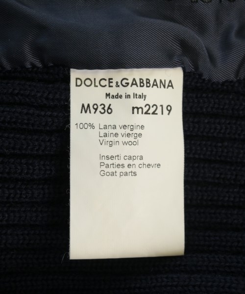DOLCE&GABBANA（ドルチェアンドガッバーナ）ニット・セーター 紺 サイズ:50(XL位) メンズ/2200719516085