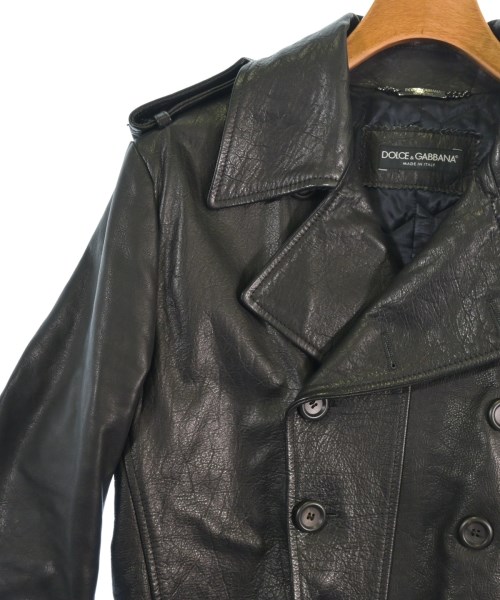 DOLCE&GABBANA（ドルチェアンドガッバーナ）チェスターコート 黒 サイズ:46(M位) メンズ/2200720154146