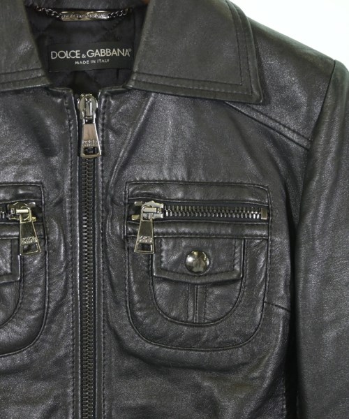 DOLCE&GABBANA（ドルチェアンドガッバーナ）ブルゾン 黒 サイズ:38(S位) レディース/2200720705072
