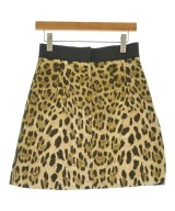 DOLCE&GABBANA（ドルチェアンドガッバーナ）ミニスカート ベージュ サイズ:42(M位) レディース/2200720820065