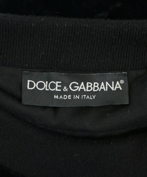 DOLCE&GABBANA（ドルチェアンドガッバーナ）スウェット 黒 サイズ:46(M位) メンズ/2200720844054