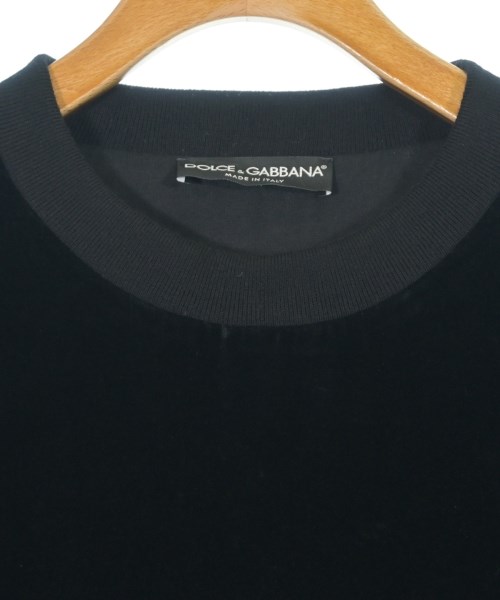 DOLCE&GABBANA（ドルチェアンドガッバーナ）スウェット 黒 サイズ:46(M位) メンズ/2200720844054