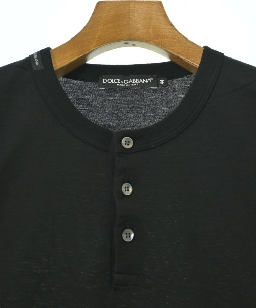DOLCE&GABBANA（ドルチェアンドガッバーナ）Tシャツ・カットソー 黒 サイズ:44(S位) メンズ/2200720907025