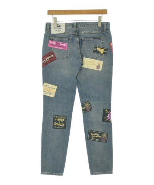 DOLCE&GABBANA（ドルチェアンドガッバーナ）デニムパンツ 青 サイズ:38(S位) レディース/2200721395135
