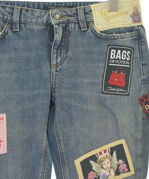 DOLCE&GABBANA（ドルチェアンドガッバーナ）デニムパンツ 青 サイズ:38(S位) レディース/2200721395135