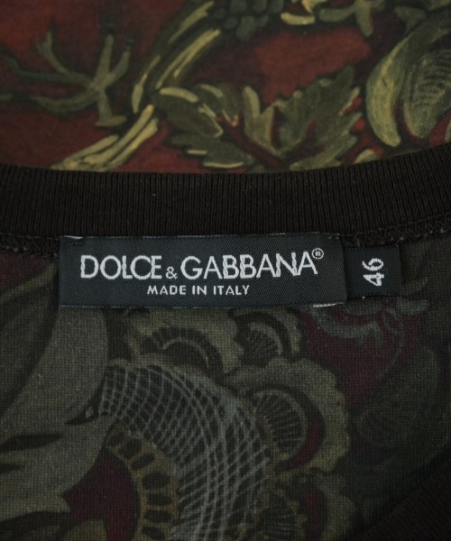DOLCE&GABBANA（ドルチェアンドガッバーナ）Tシャツ・カットソー 赤 サイズ:46(M位) メンズ/2200721855011