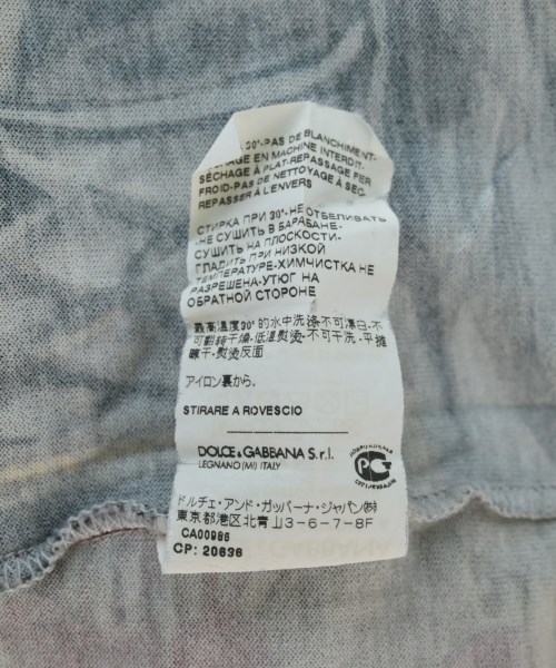 DOLCE&GABBANA（ドルチェアンドガッバーナ）Tシャツ・カットソー 赤 サイズ:46(M位) メンズ/2200721855011