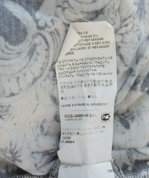 DOLCE&GABBANA（ドルチェアンドガッバーナ）Tシャツ・カットソー 黒 サイズ:46(M位) メンズ/2200721855042