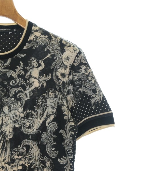 DOLCE&GABBANA（ドルチェアンドガッバーナ）Tシャツ・カットソー 黒 サイズ:46(M位) メンズ/2200721855042