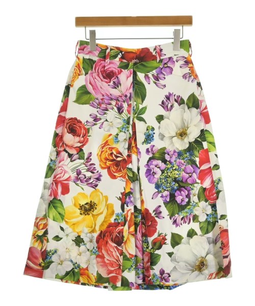 DOLCE&GABBANA（ドルチェアンドガッバーナ）クロップドパンツ 白 サイズ:40(M位) レディース/2200722080245