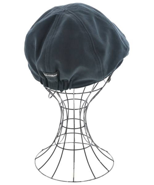 DOLCE&GABBANA（ドルチェアンドガッバーナ）ハンチング・ベレー帽 黒 サイズ:58cm メンズ/2200722291184