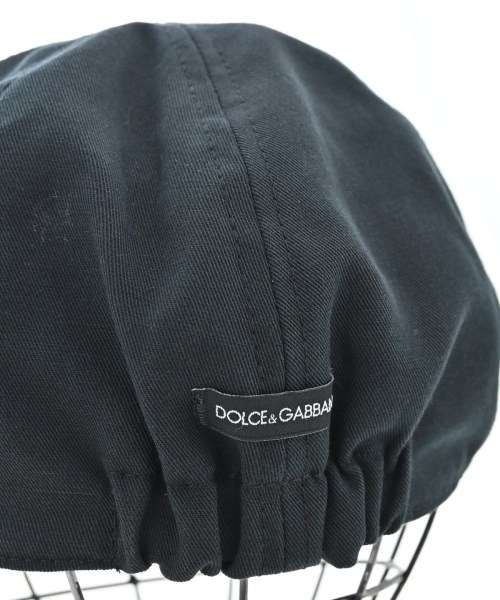 DOLCE&GABBANA（ドルチェアンドガッバーナ）ハンチング・ベレー帽 黒 サイズ:58cm メンズ/2200722291184