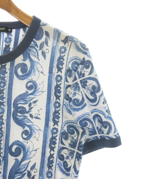 DOLCE&GABBANA（ドルチェアンドガッバーナ）Tシャツ・カットソー 青 サイズ:44(S位) メンズ/2200722389072