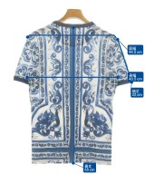 DOLCE&GABBANA（ドルチェアンドガッバーナ）Tシャツ・カットソー 青 サイズ:44(S位) メンズ/2200722389072