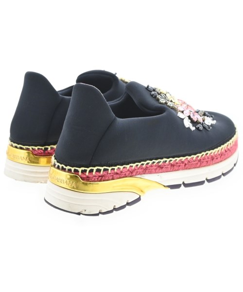 DOLCE&GABBANA（ドルチェアンドガッバーナ）スニーカー 黒 サイズ:22.5cm レディース/2200722662045