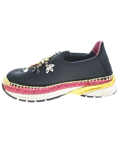 DOLCE&GABBANA（ドルチェアンドガッバーナ）スニーカー 黒 サイズ:22.5cm レディース/2200722662045