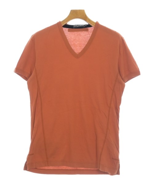 DOLCE&GABBANA（ドルチェアンドガッバーナ）Tシャツ・カットソー オレンジ サイズ:50(XL位) メンズ/2200681989085