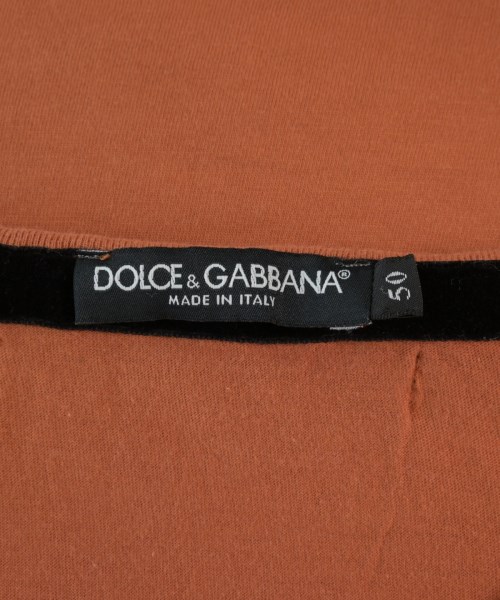 DOLCE&GABBANA（ドルチェアンドガッバーナ）Tシャツ・カットソー オレンジ サイズ:50(XL位) メンズ/2200681989085