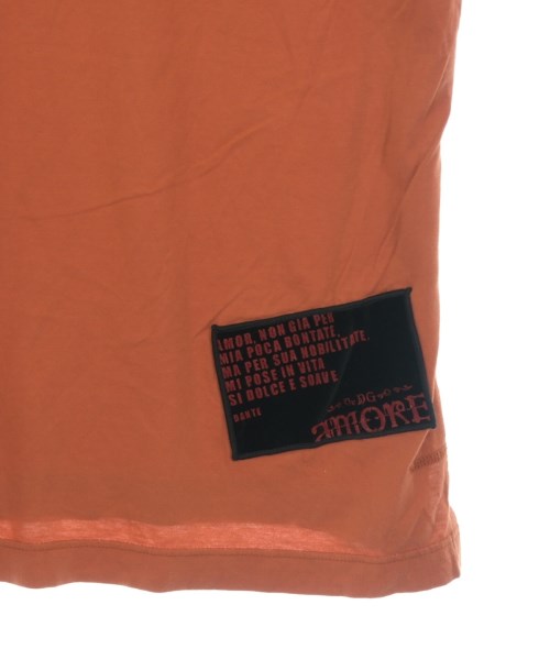 DOLCE&GABBANA（ドルチェアンドガッバーナ）Tシャツ・カットソー オレンジ サイズ:50(XL位) メンズ/2200681989085