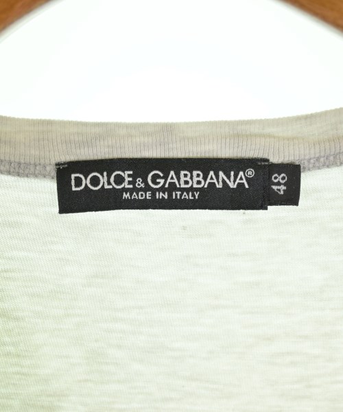 DOLCE&GABBANA（ドルチェアンドガッバーナ）Tシャツ・カットソー グレー サイズ:48(L位) メンズ/2200722988473