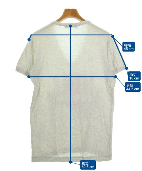 DOLCE&GABBANA（ドルチェアンドガッバーナ）Tシャツ・カットソー グレー サイズ:48(L位) メンズ/2200722988473
