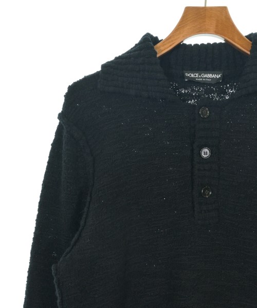 DOLCE&GABBANA（ドルチェアンドガッバーナ）ニット・セーター 黒 サイズ:48(L位) メンズ/2200723062080