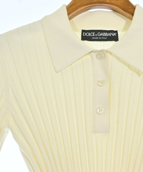 DOLCE&GABBANA（ドルチェアンドガッバーナ）ニット・セーター 白 サイズ:40(M位) レディース/2200723217114