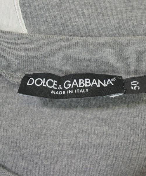 DOLCE&GABBANA（ドルチェアンドガッバーナ）Tシャツ・カットソー グレー サイズ:50(XL位) メンズ/2200723223184
