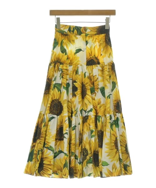 DOLCE&GABBANA（ドルチェアンドガッバーナ）ロング・マキシ丈スカート 白 サイズ:36(XS位) レディース/2200720315493