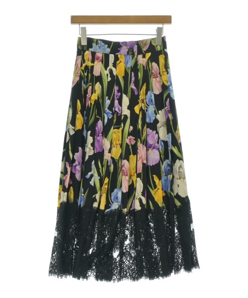 DOLCE&GABBANA（ドルチェアンドガッバーナ）ロング・マキシ丈スカート 黒 サイズ:36(XS位) レディース/2200720315530
