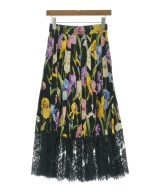 DOLCE&GABBANA（ドルチェアンドガッバーナ）ロング・マキシ丈スカート 黒 サイズ:36(XS位) レディース/2200720315530