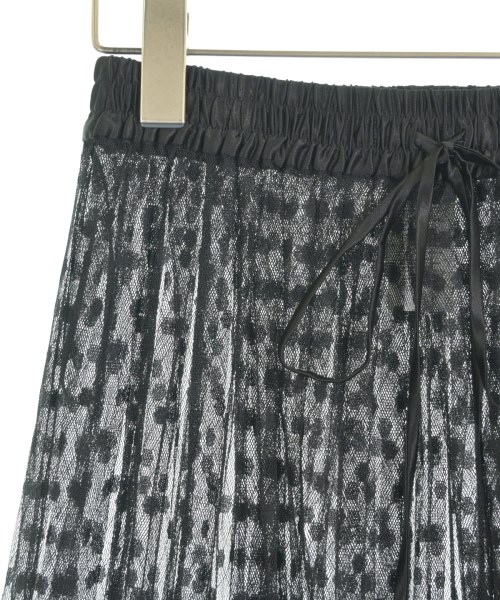 DOLCE&GABBANA（ドルチェアンドガッバーナ）ロング・マキシ丈スカート 黒 サイズ:36(XS位) レディース/2200720315592
