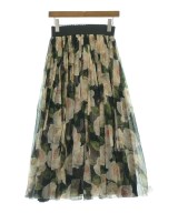 DOLCE&GABBANA（ドルチェアンドガッバーナ）ロング・マキシ丈スカート 黒 サイズ:38(S位) レディース/2200720315615