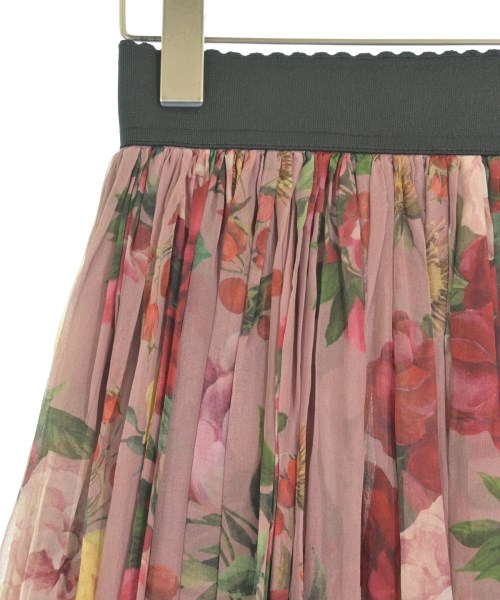 DOLCE&GABBANA（ドルチェアンドガッバーナ）ロング・マキシ丈スカート ピンク サイズ:38(S位) レディース/2200720315622