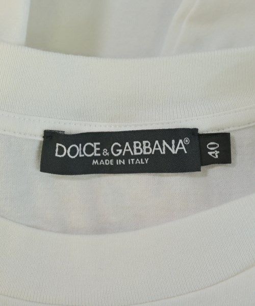 DOLCE&GABBANA（ドルチェアンドガッバーナ）Tシャツ・カットソー 白 サイズ:40(M位) レディース/2200723787013