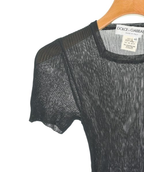 DOLCE&GABBANA（ドルチェアンドガッバーナ）ニット・セーター 黒 サイズ:40(M位) レディース/2200719424212