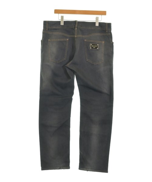 DOLCE&GABBANA（ドルチェアンドガッバーナ）デニムパンツ 黒 サイズ:52(XXL位) メンズ/2200724026029