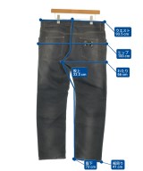 DOLCE&GABBANA（ドルチェアンドガッバーナ）デニムパンツ 黒 サイズ:52(XXL位) メンズ/2200724026029