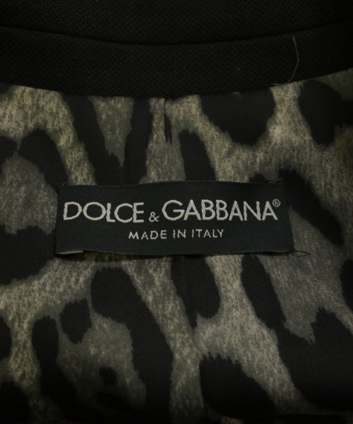 DOLCE&GABBANA（ドルチェアンドガッバーナ）テーラードジャケット 黒 サイズ:38(S位) レディース/2200718583064