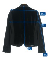DOLCE&GABBANA（ドルチェアンドガッバーナ）テーラードジャケット 黒 サイズ:38(S位) レディース/2200718583064