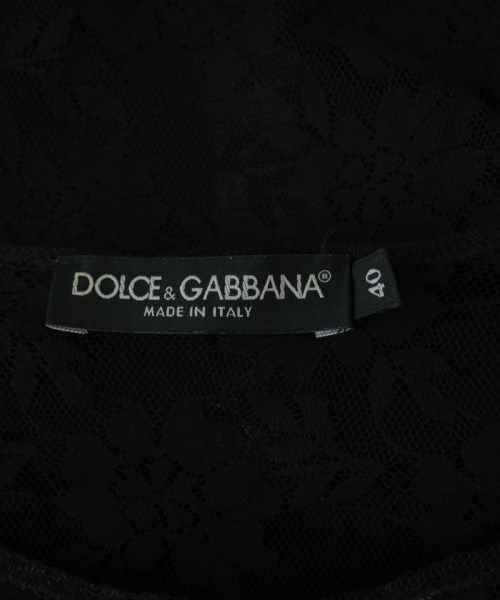 DOLCE&GABBANA（ドルチェアンドガッバーナ）カジュアルシャツ 黒 サイズ:40(M位) レディース/2200718583088