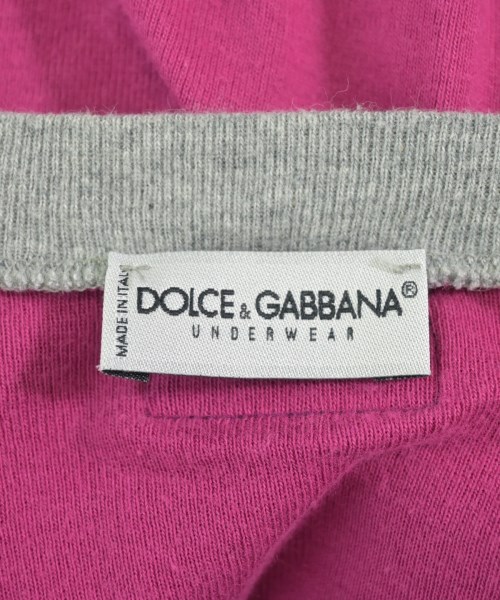 DOLCE&GABBANA（ドルチェアンドガッバーナ）Tシャツ・カットソー ピンク サイズ:L メンズ/2200724618088
